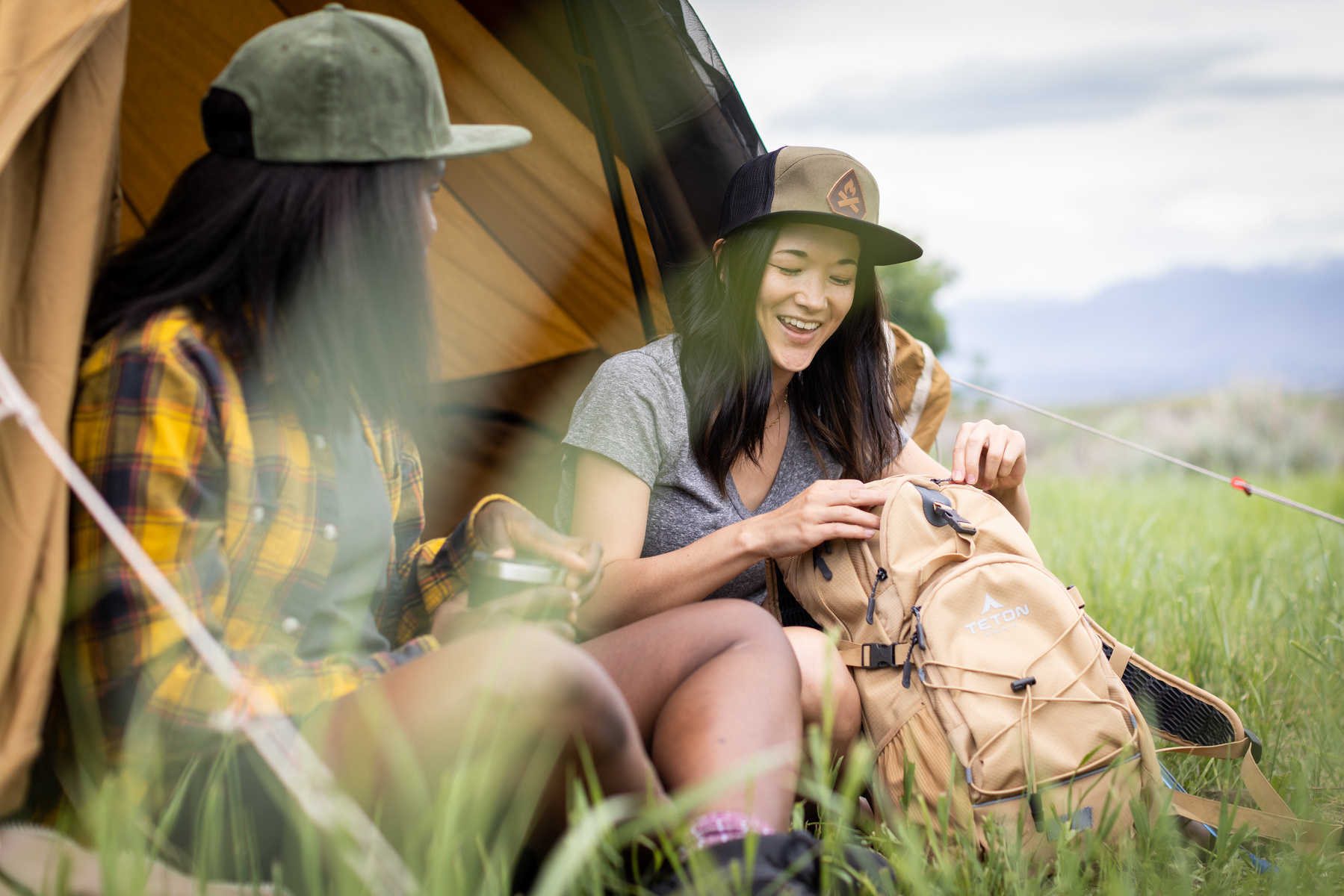 two people enjoying the outdoors with Revelyst products