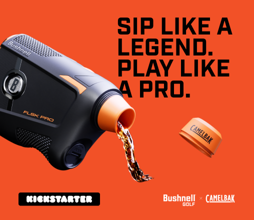 FLSK Pro: Bushnell Golf × CamelBak’s Rangefinder Flask